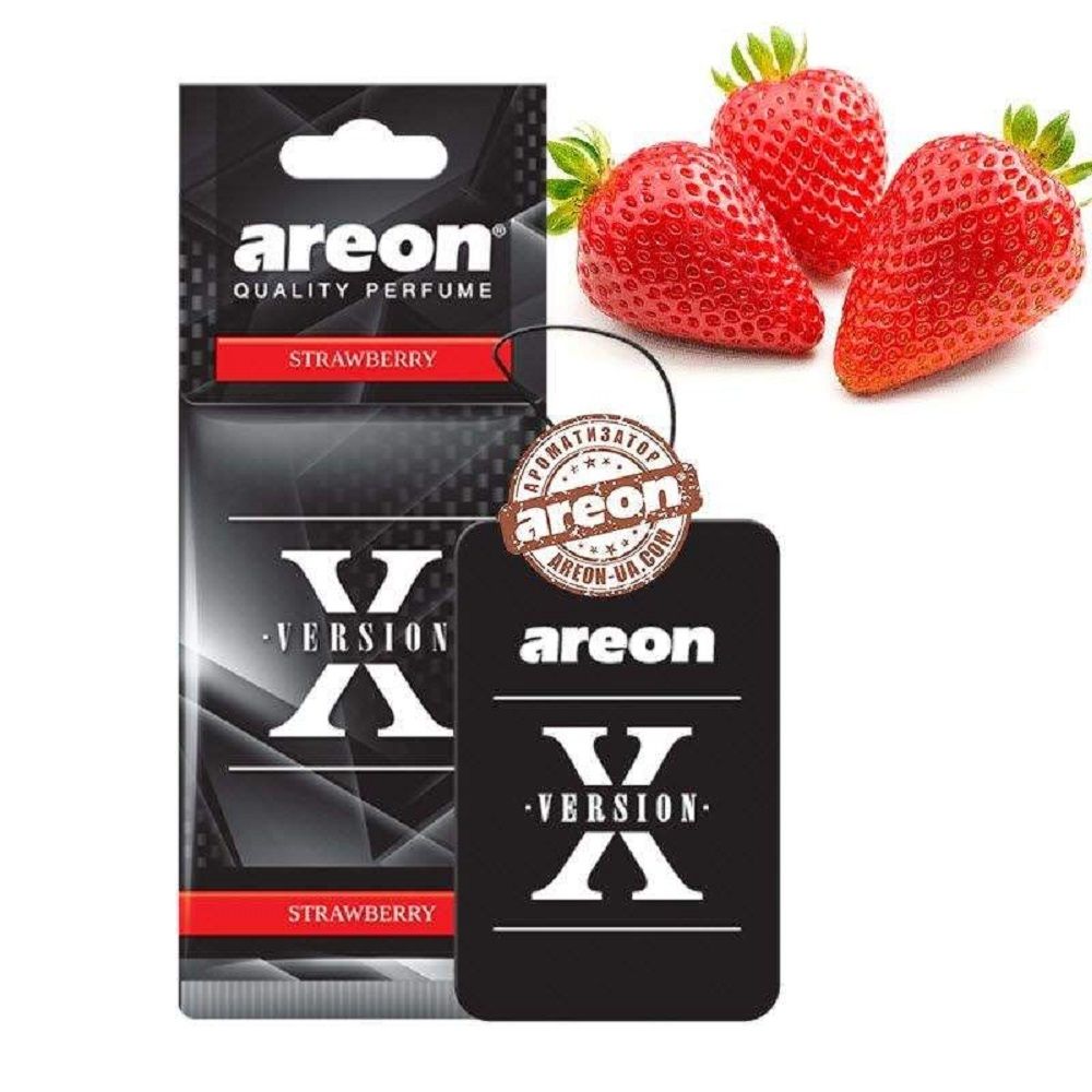 Ароматизатор для автомобиля Refreshment X-Version Areon Клубника 704-AXV-006 120/360