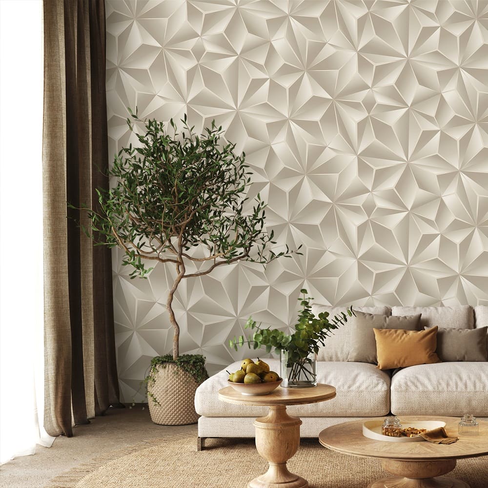 Обои 88187-13 Ateliero 1,06х10 м Kaleidoscope бежевый