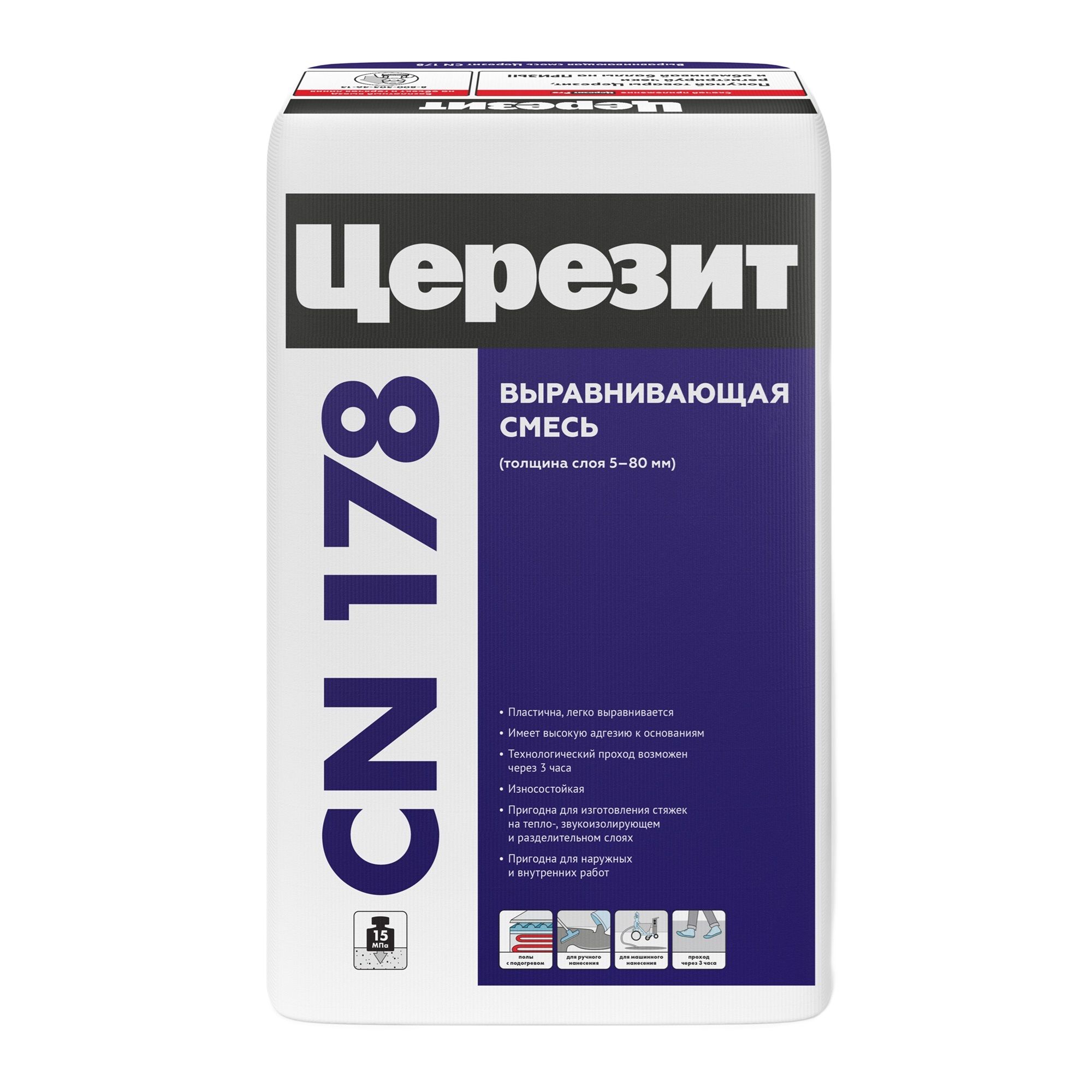 Стяжка Церезит CN 178 25 кг