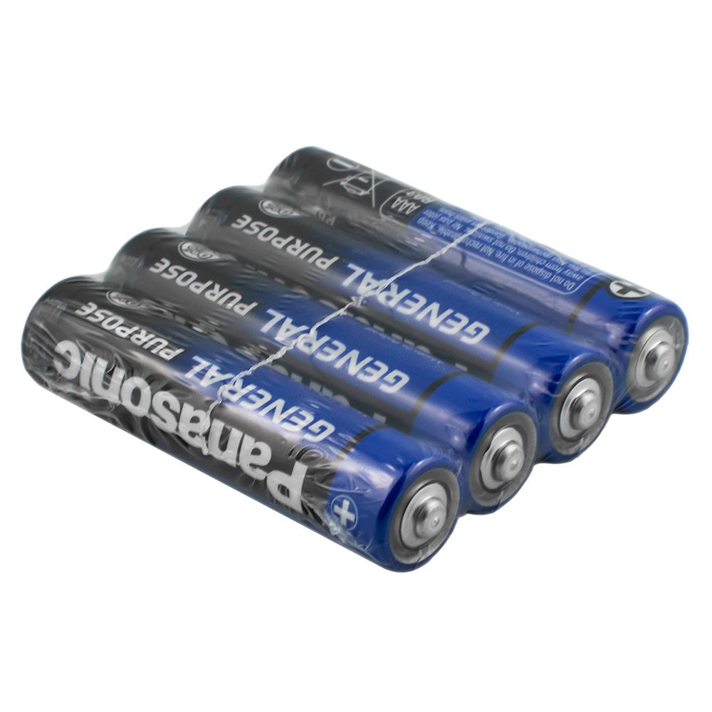 Батарейка солевая Panasonic General Purpose AAA/R03 4 шт