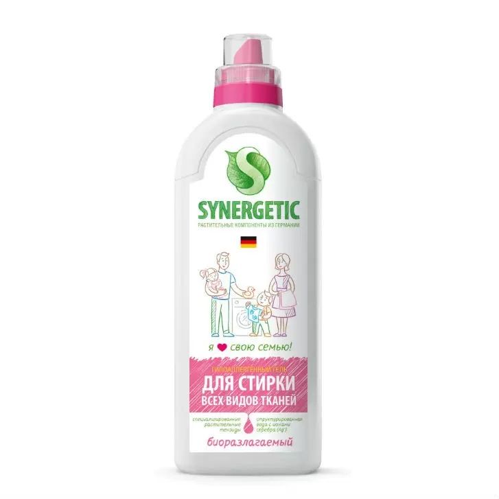 Гель для стирки Synergetic 1 л