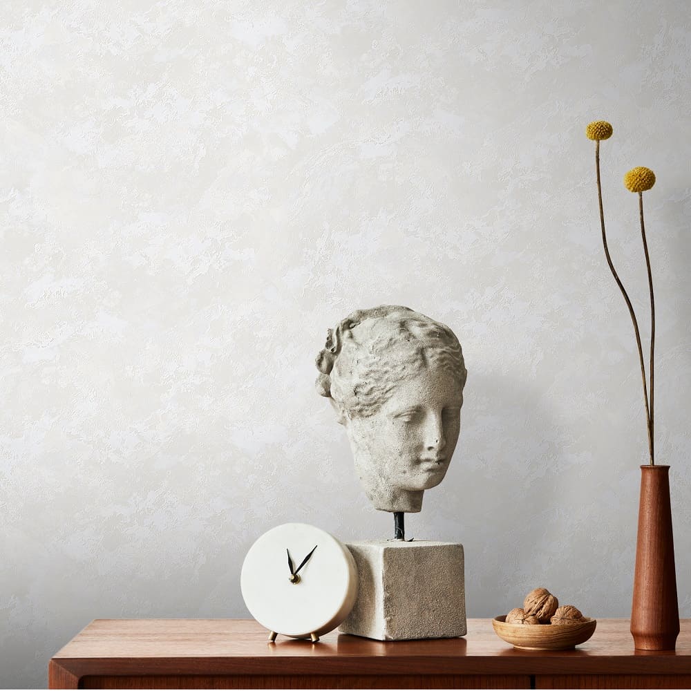 Обои Victoria Stenova Fresco 285621 белые однотонные 1,06х10 м