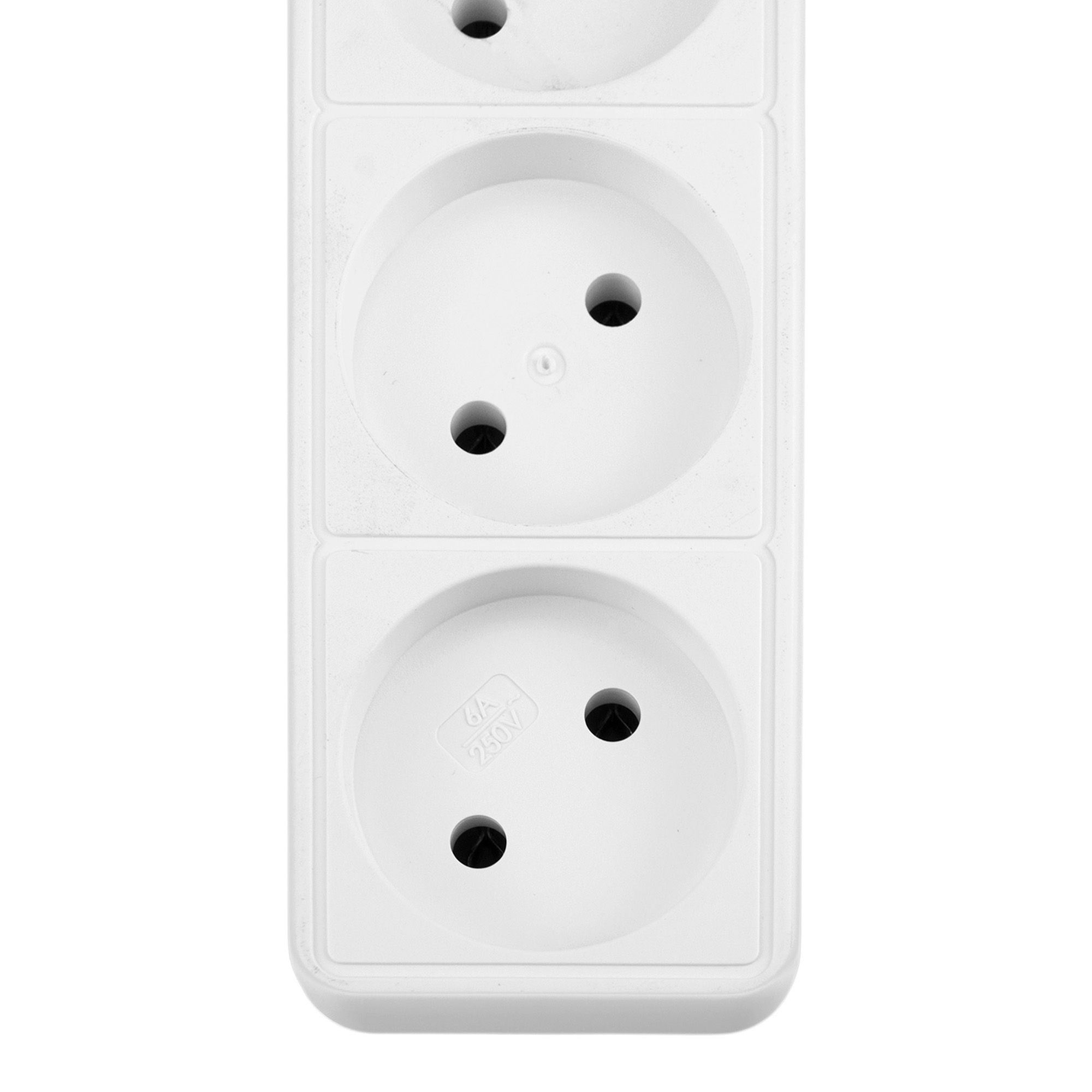 Удлинитель 3гн б/з 1,5м 6А IP20 ШВВП 2х0.75 1.3кВт Союз 481S-0303