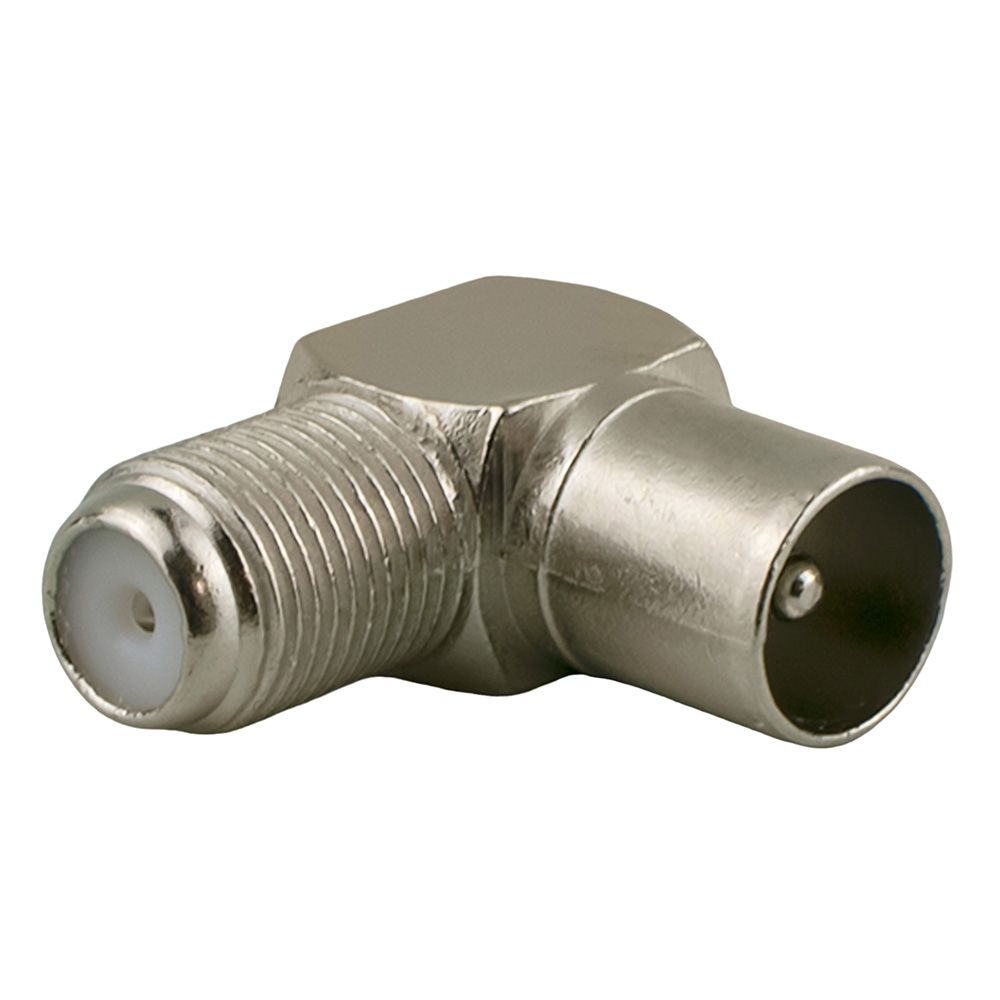 ПЕРЕХОДНИК УГЛОВОЙ гн. F -штекер TV TDM SQ1809-0013