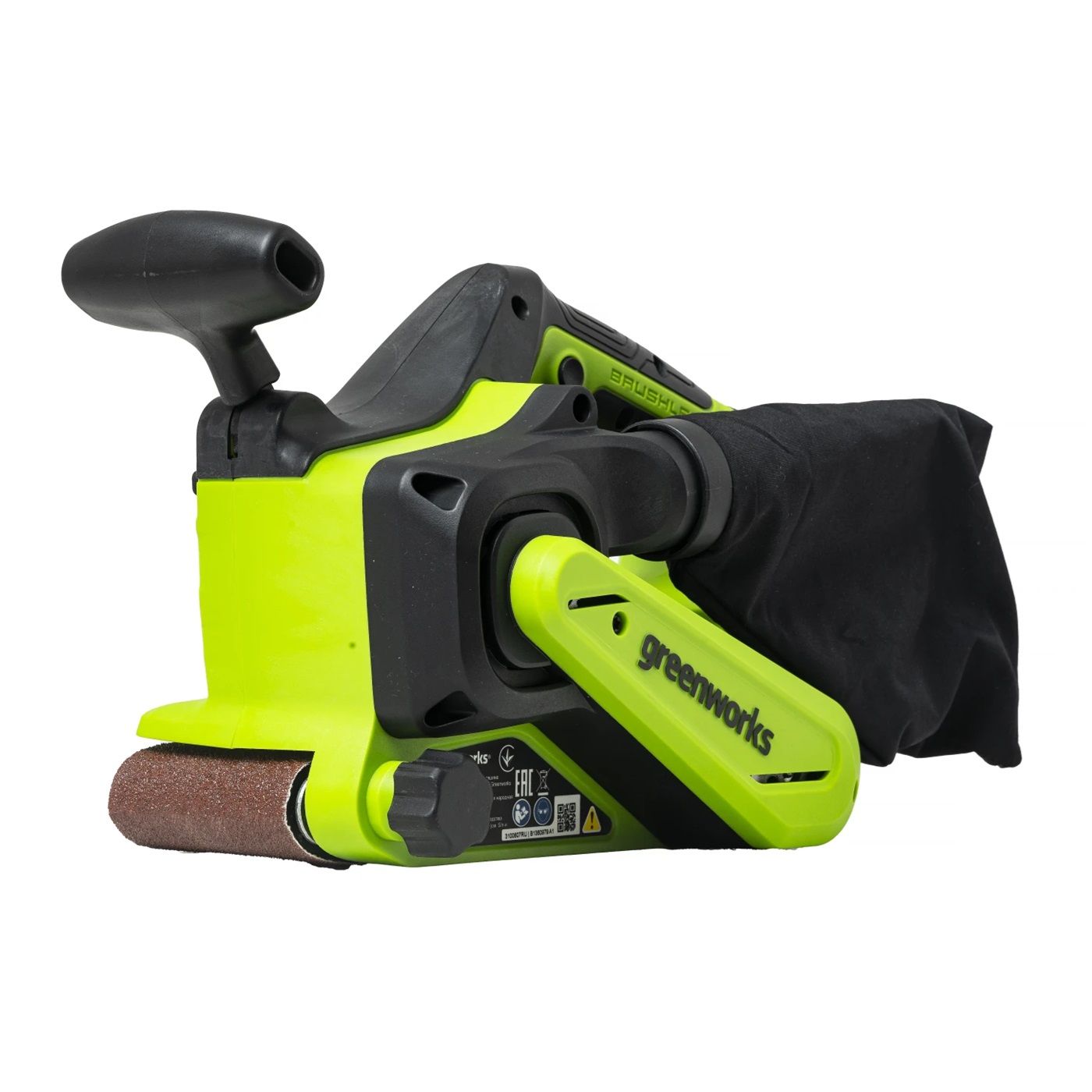 Машина шлифовальная ленточная аккумуляторная Greenworks G24BS 24В 76х457 мм без АКБ и ЗУ