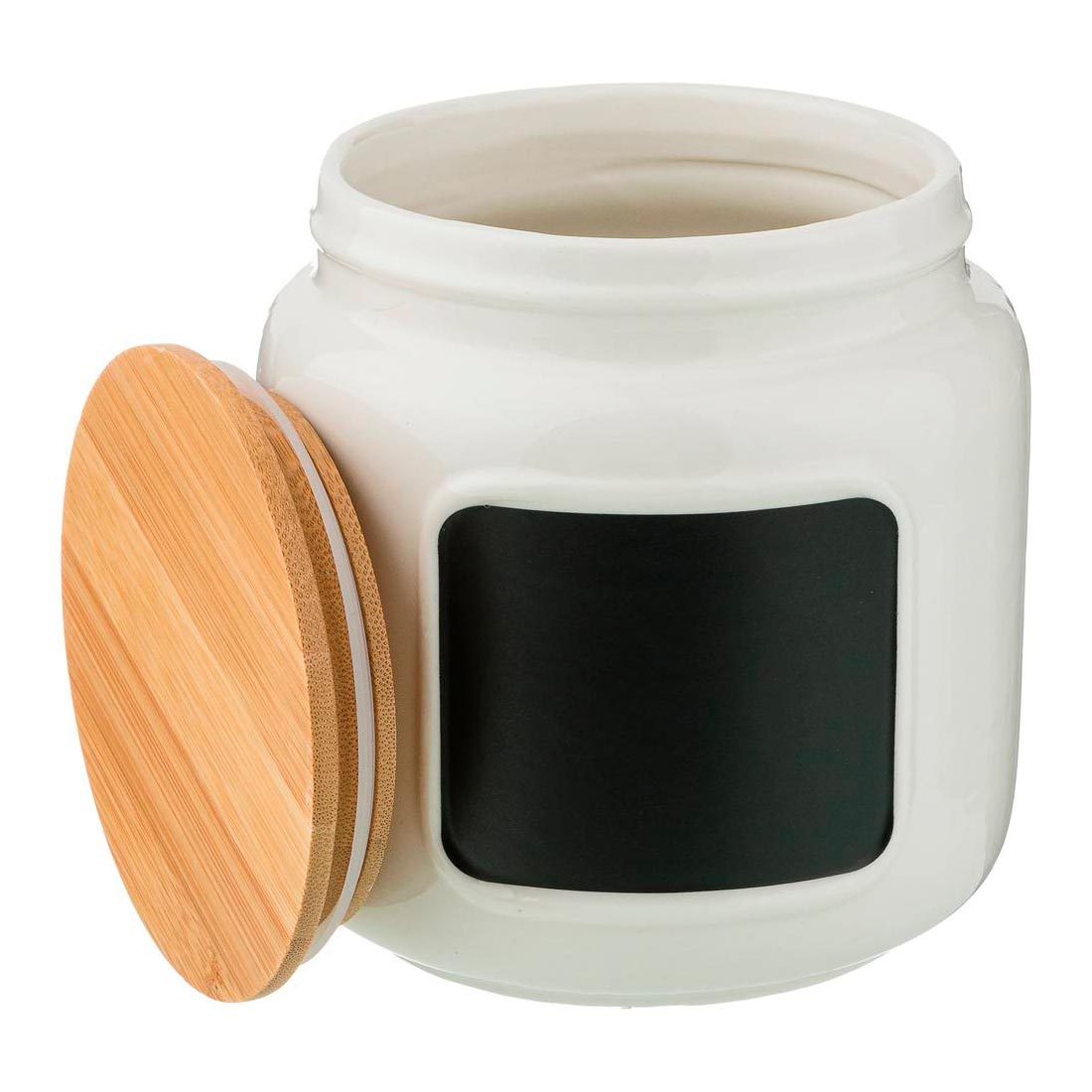 Банка для сыпучих продуктов Lefard Native 1 л 12,5x12,5х13 cм 587-158