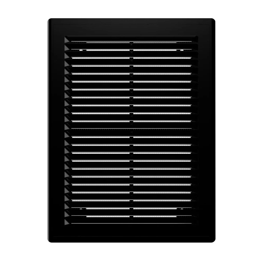 Решетка вентиляционная Era 1520р Black 150х200 мм черная