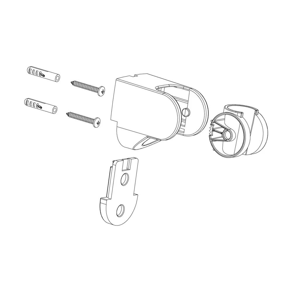 Держатель для душевой лейки Milardo 360CP00M53