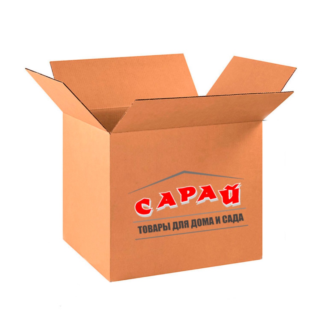 Коробка картонная 49,9х37,6х30,2 см коричневая