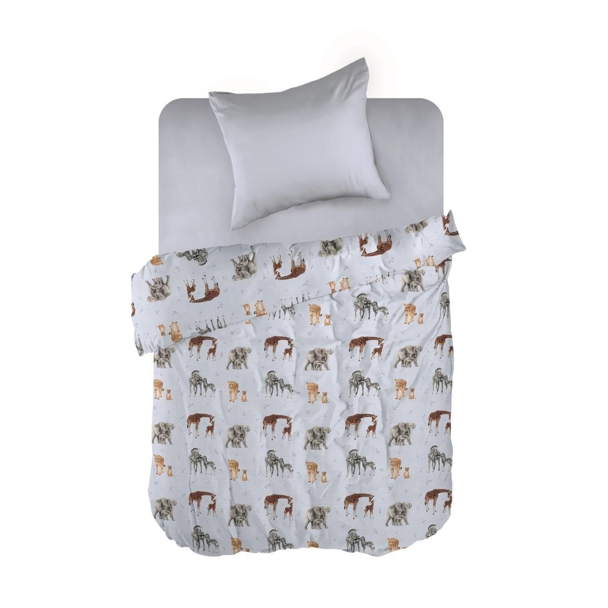 КПБ Wenge kids 1,5 cп комплект перкаль 70х70 см 60028-1/30277-9 Savannа