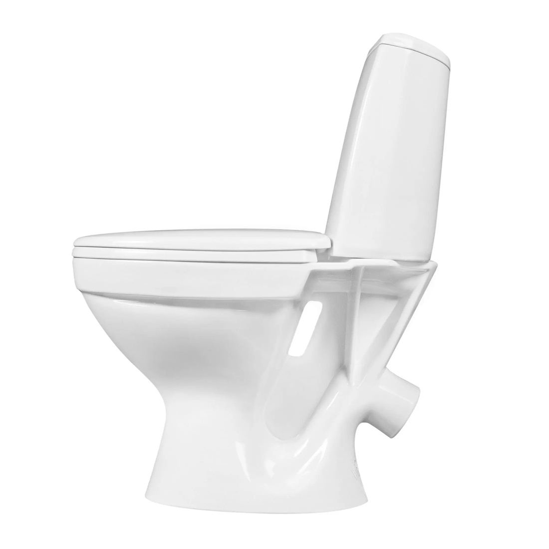 Унитаз-компакт Gesso Home de luxe W101 1-ур арм косой выпуск сиденье полипропилен