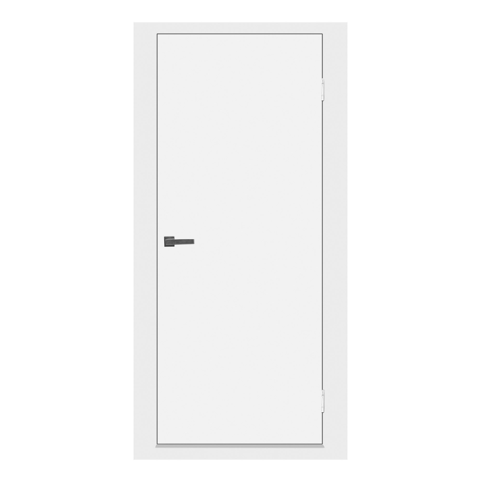 Дверь скрытой установки 700х2000 мм Invisible Basic ДГ ПВХ Грунт белый Kubica K2760