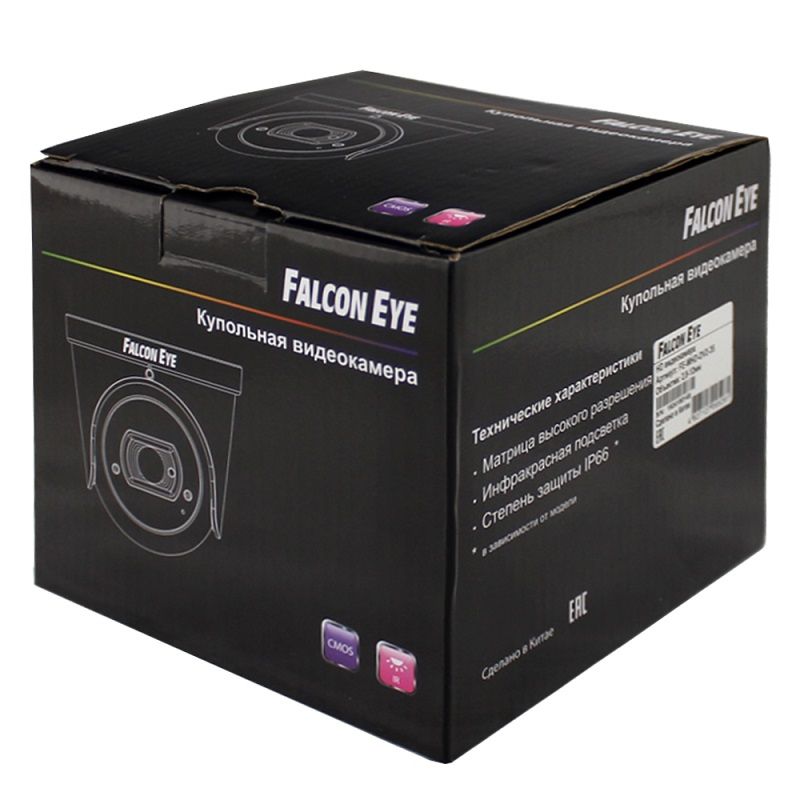 Видеокамера FALCON EYE FE-MHD-D2-25 1080p 2.8 мм белый 2 Мп (1920 x 1080) день/ночь