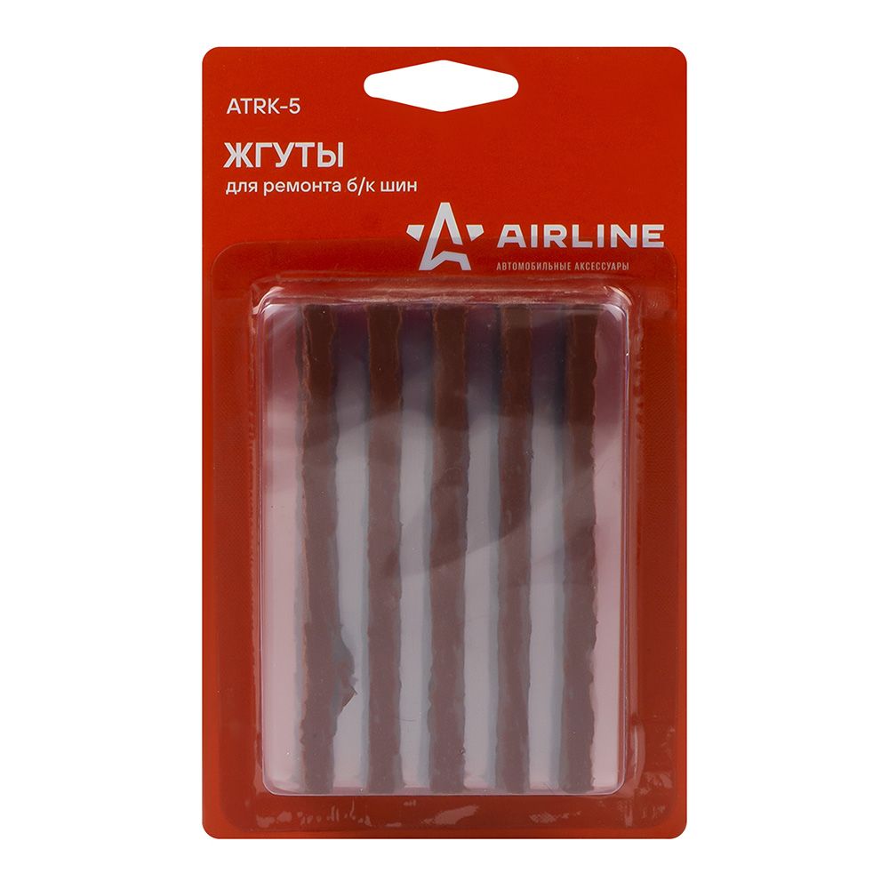 Жгуты для ремонта б/к шин в блистере (10 штук) Airline ATRK-5