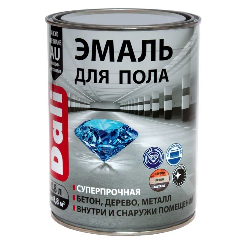 "DALI" эмаль для пола, база С, 0,8 л