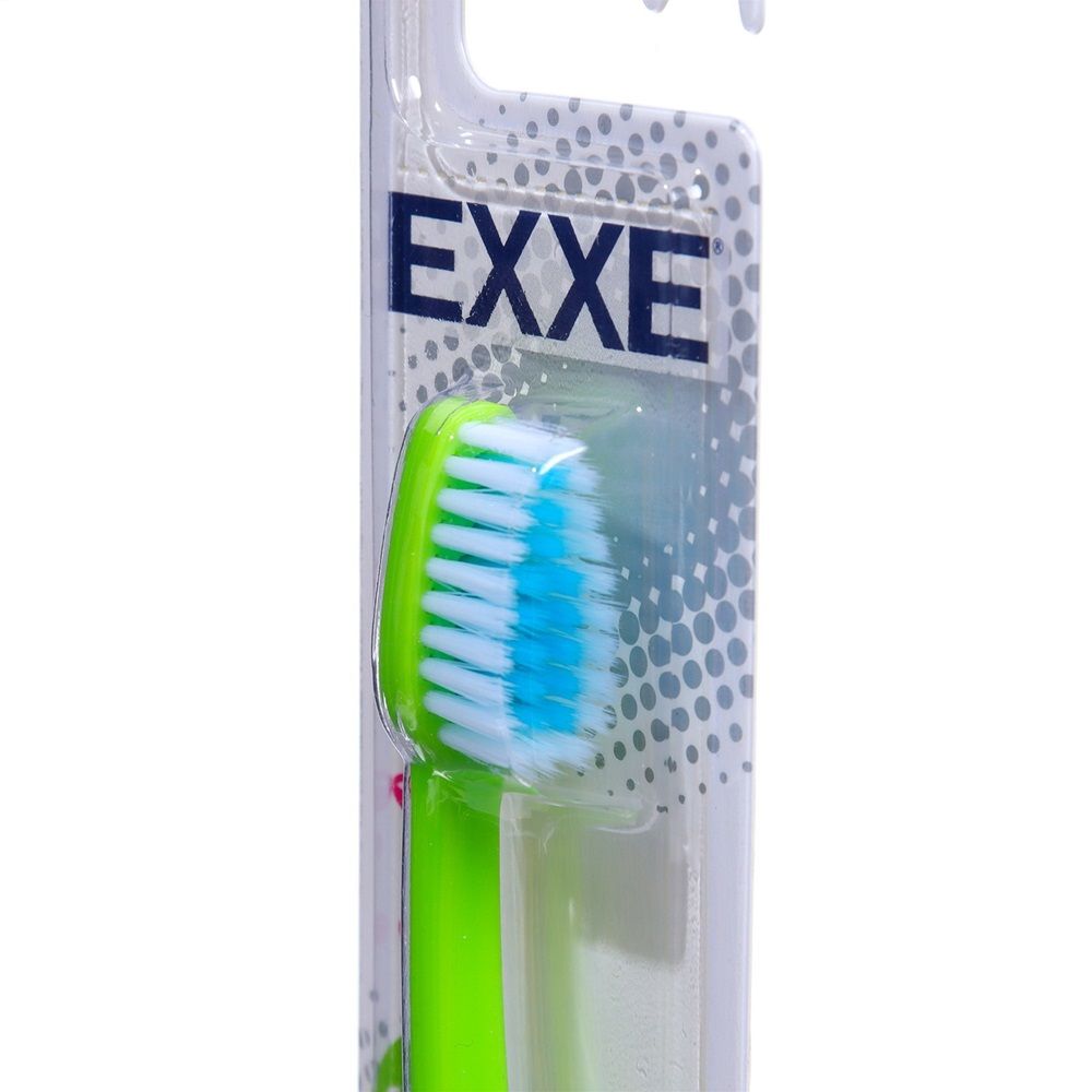 Щетка зубная детская Exxe School 6-12 лет мягкая