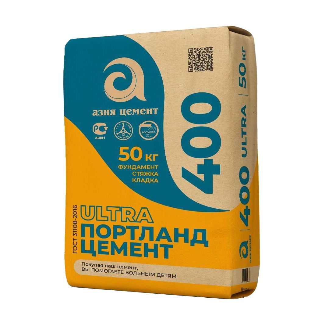 Цемент Портланд АЦ М400 50 кг