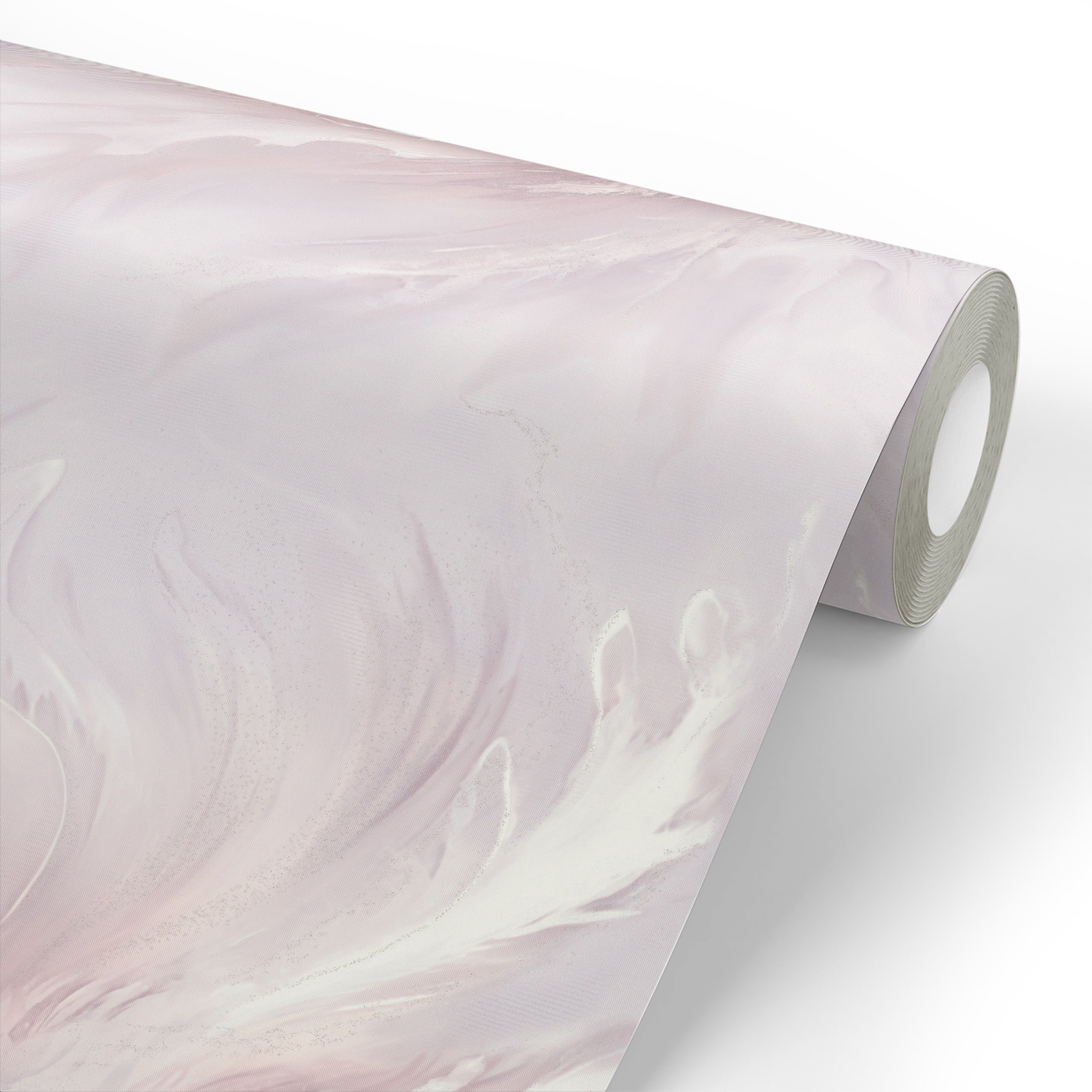Обои Euro Decor Floravento 7324-12 пудровые абстракция 1,06х10,05 м