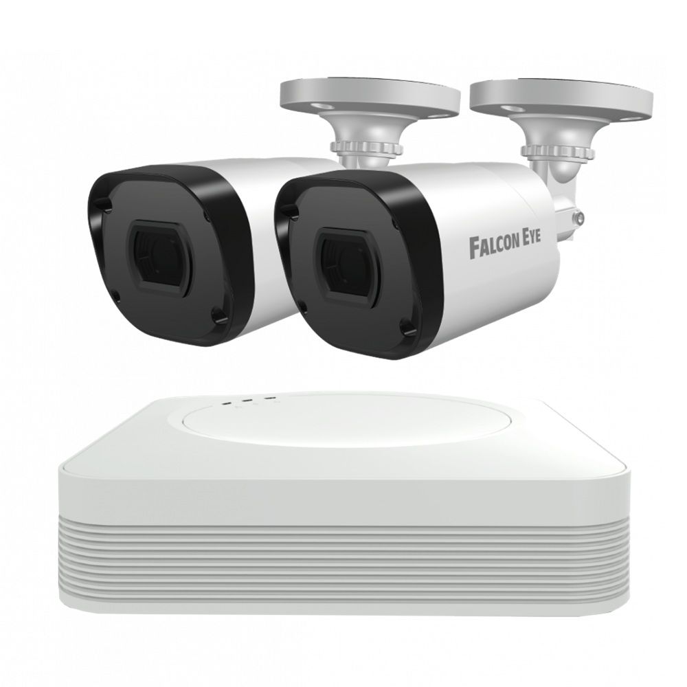 Комплект Регистратор FE-104MHD KIT Light SMART 4CH H.264+ 1080N 5 in 1 Запись 4ch 1080N*25fps; HDMI, VGA, SATA*1 (до 6TB HDD), поддержка 3G/4G, WIFI, 2 USB; Смарт функции записи и воспроизведения; поддержка Google Drive и Dropbox; Камеры: 2 уличные, цилин