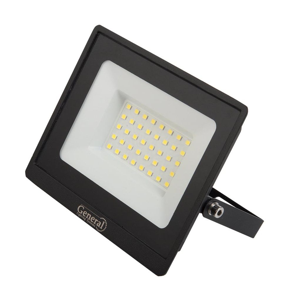 Прожектор светодиодный General LED GTAB-1 50Вт 6500К 4500Лм IP65 черный