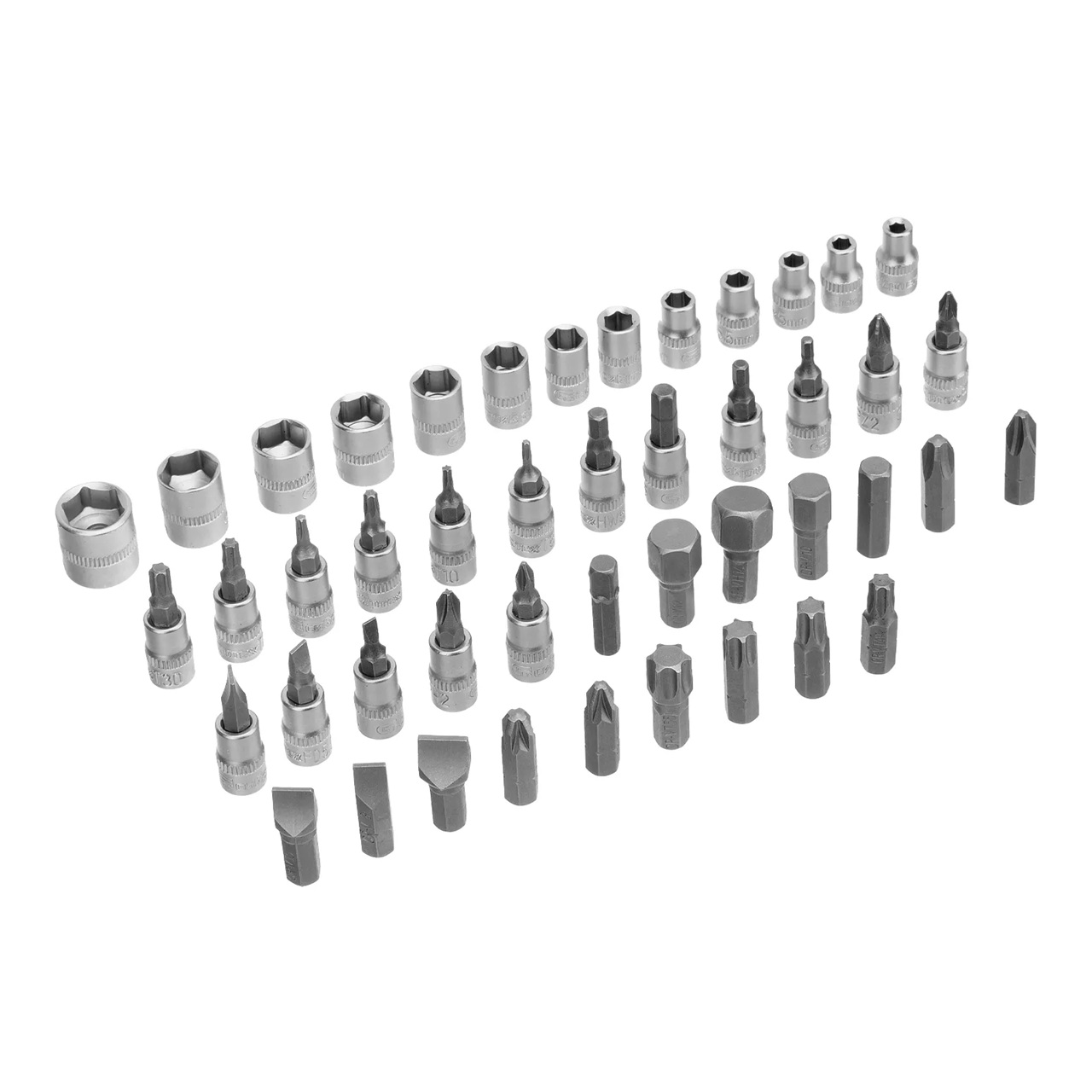 Набор инструмента 1/2", 1/4" 94 предмета Сибртех 13388