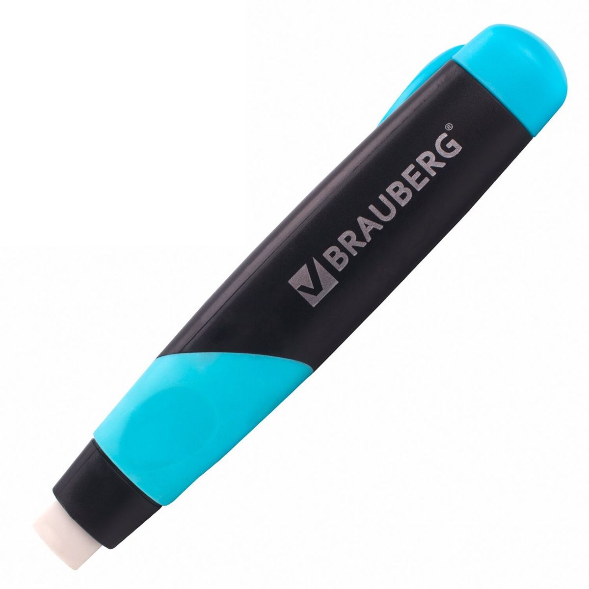 Ластик BRAUBERG Blaster белый выдвижной