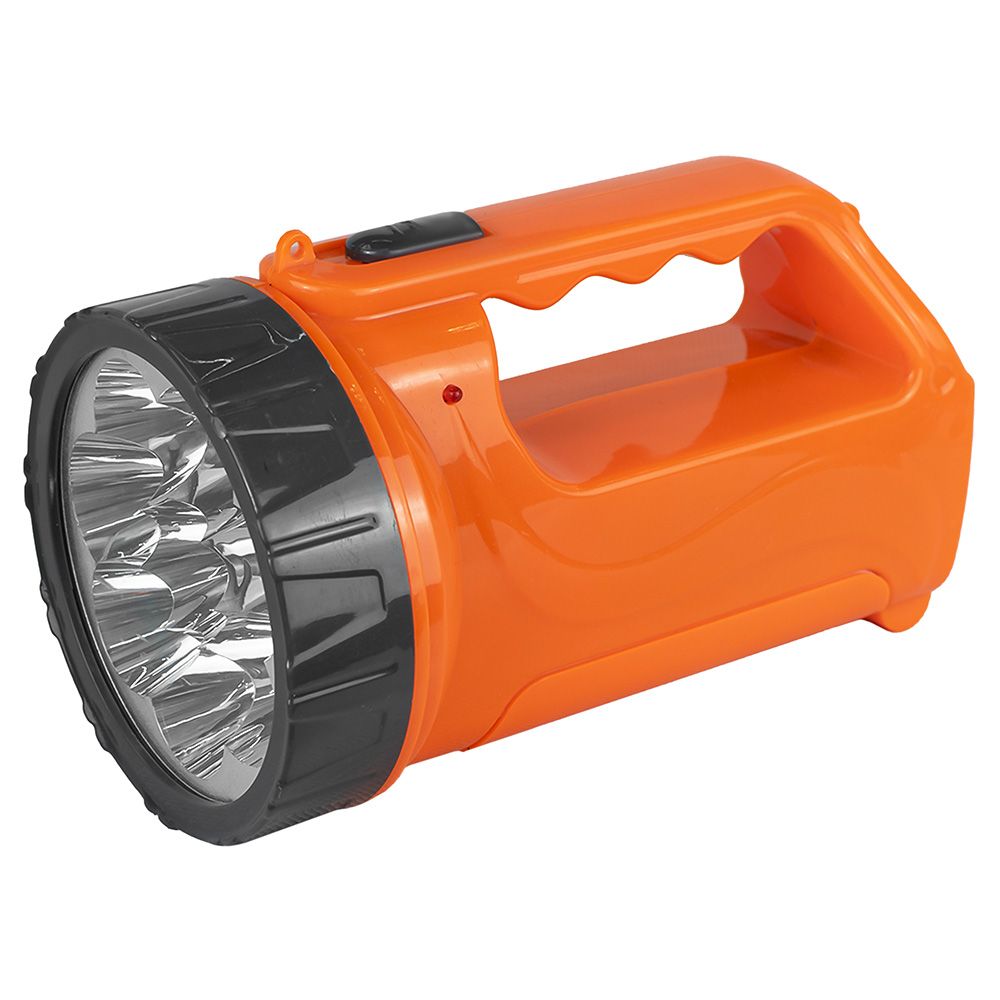 ФОНАРЬ  аккумуляторный 8+8 LED"раскладушка"5288 КРАСНАЯ ЦЕНА