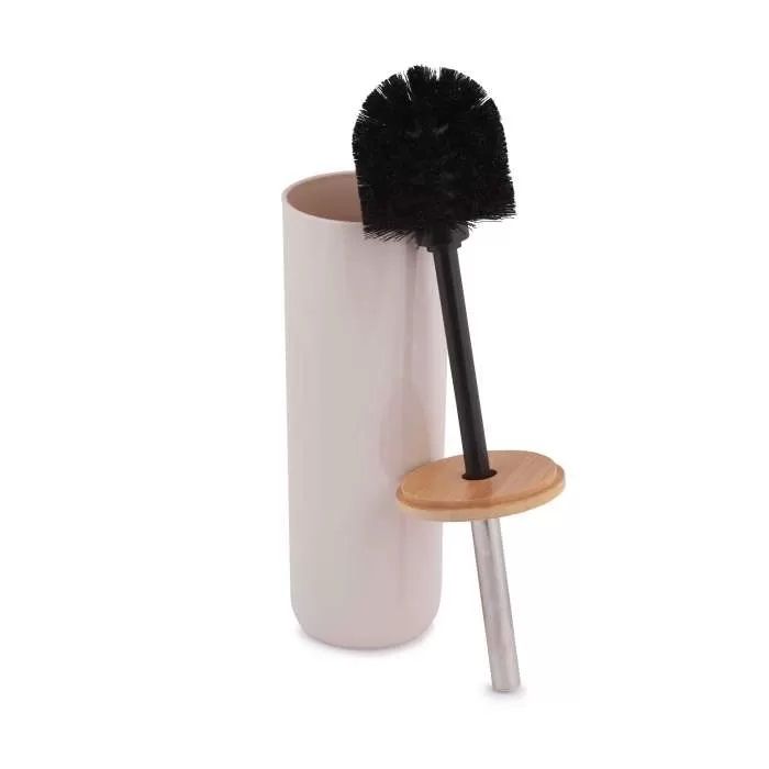 Ершик для унитаза напольный Бамбук бежевый