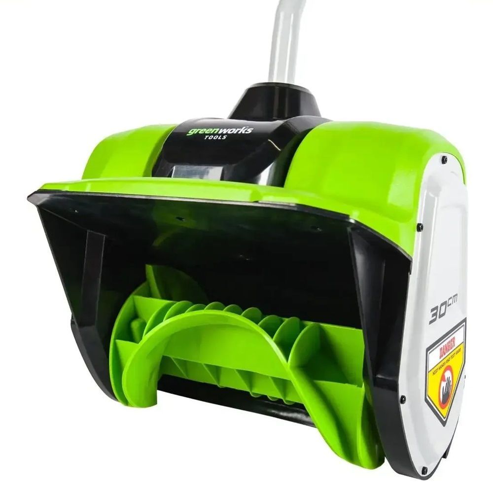 Снегоуборщик аккумуляторный Greenworks GD40SSВ 40В 30 см