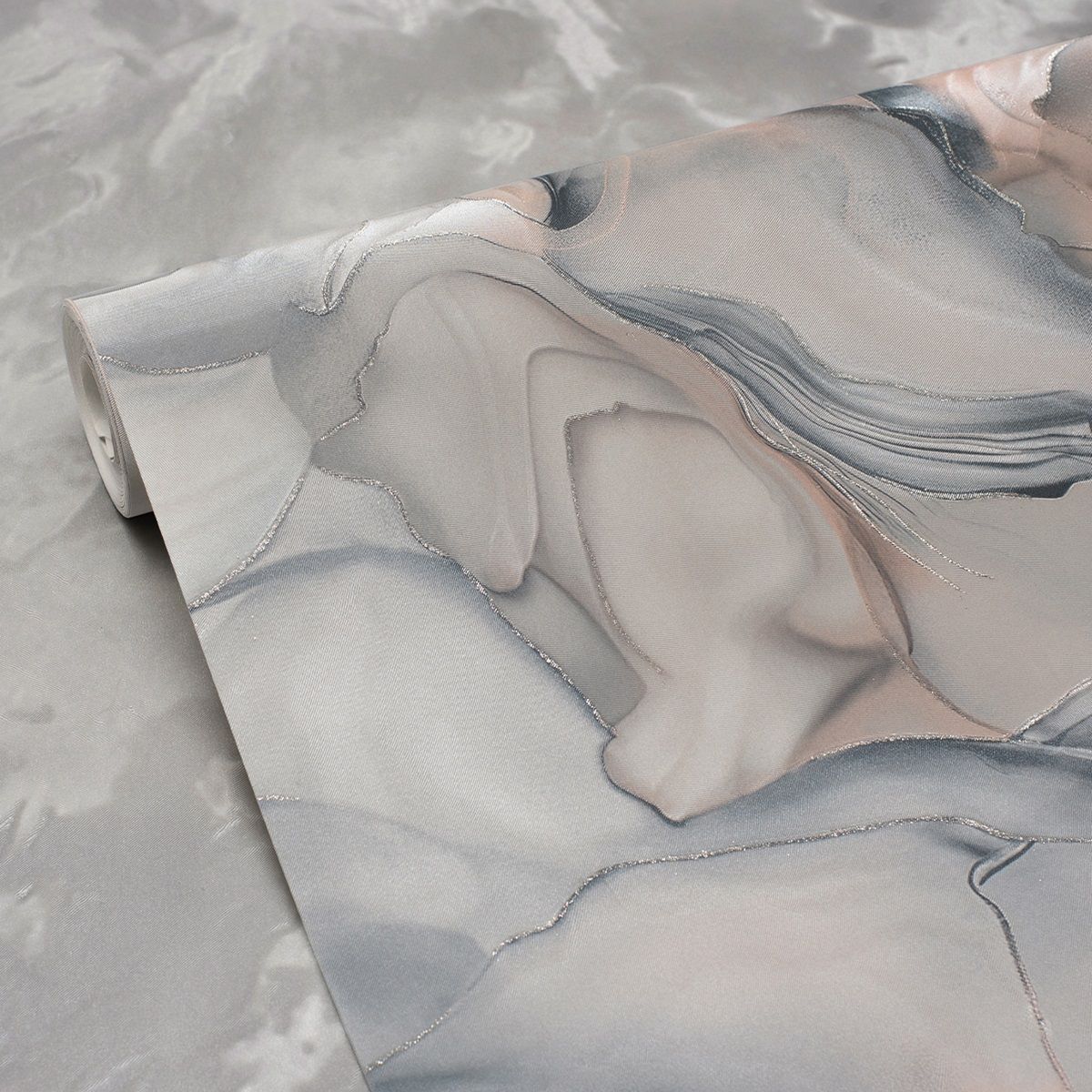 Обои Ateliero Dunay 588353 серые абстракция 1,06х10 м