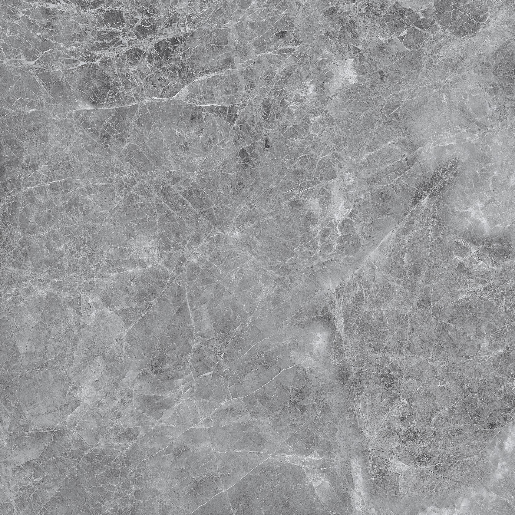Керамогранит Eternal Madona Grey Glossy 600x600 мм 9 мм серый 1,44 м2