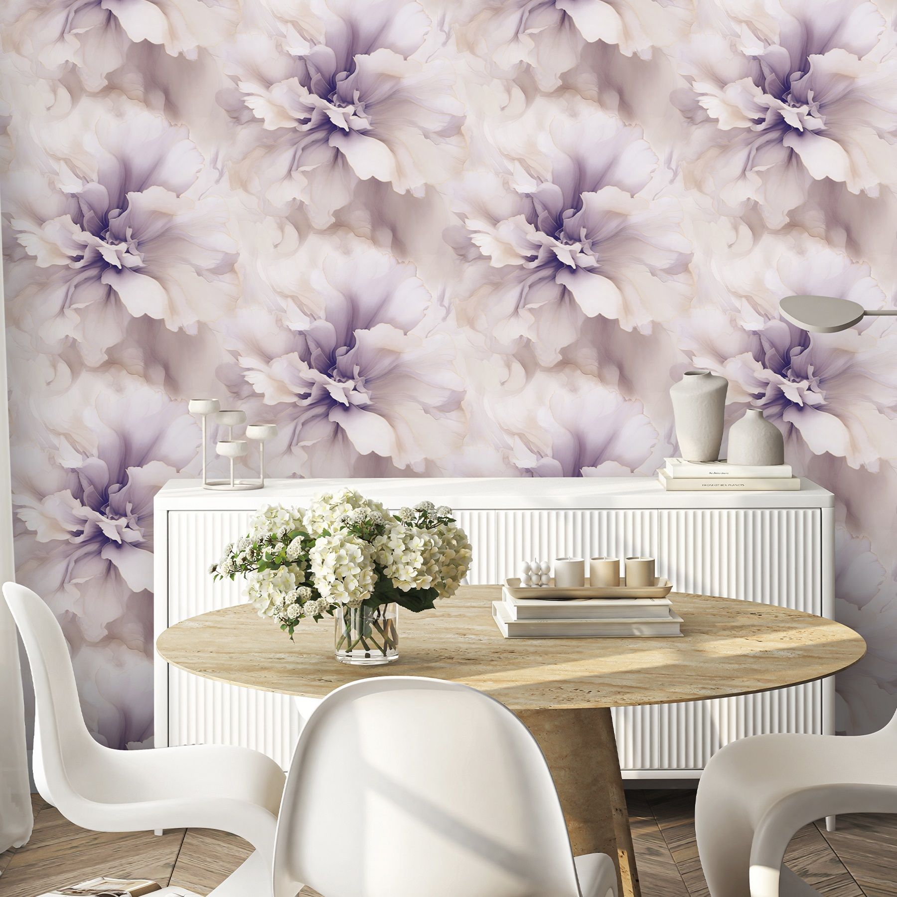 Обои Victoria Stenova Primadonna 287715 розовые цветы крупные 1,06х10 м