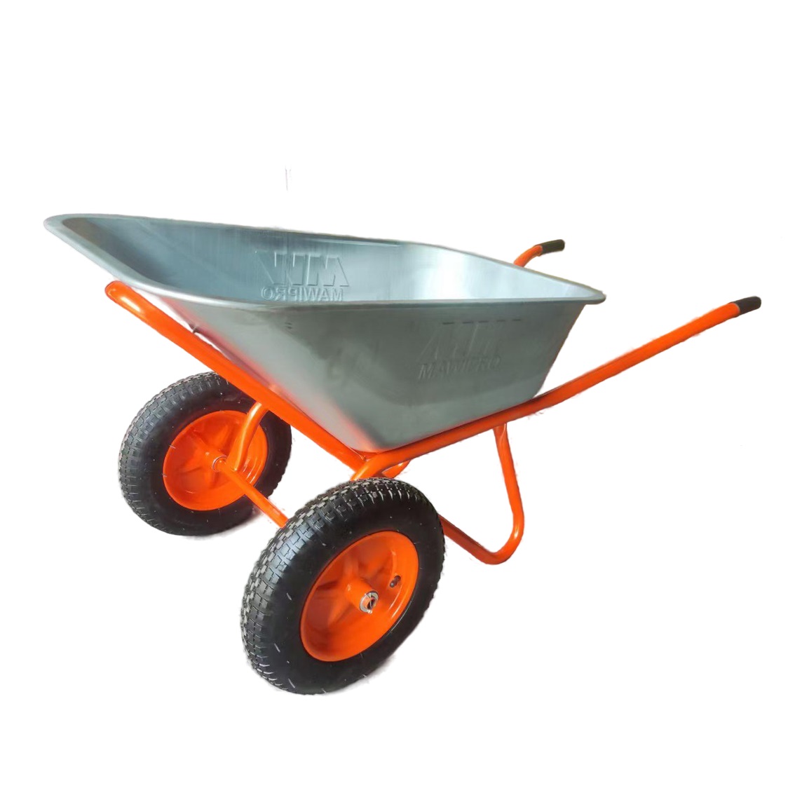 Тачка садовая двухколесная 250 кг 110 л Mawipro
