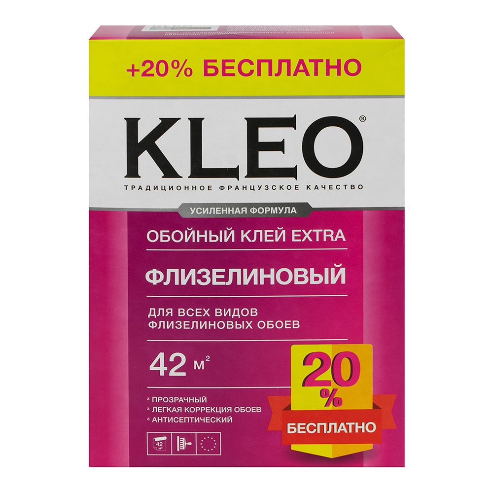 Клей для флизелиновых обоев Kleo Extra 42 м2 250 г