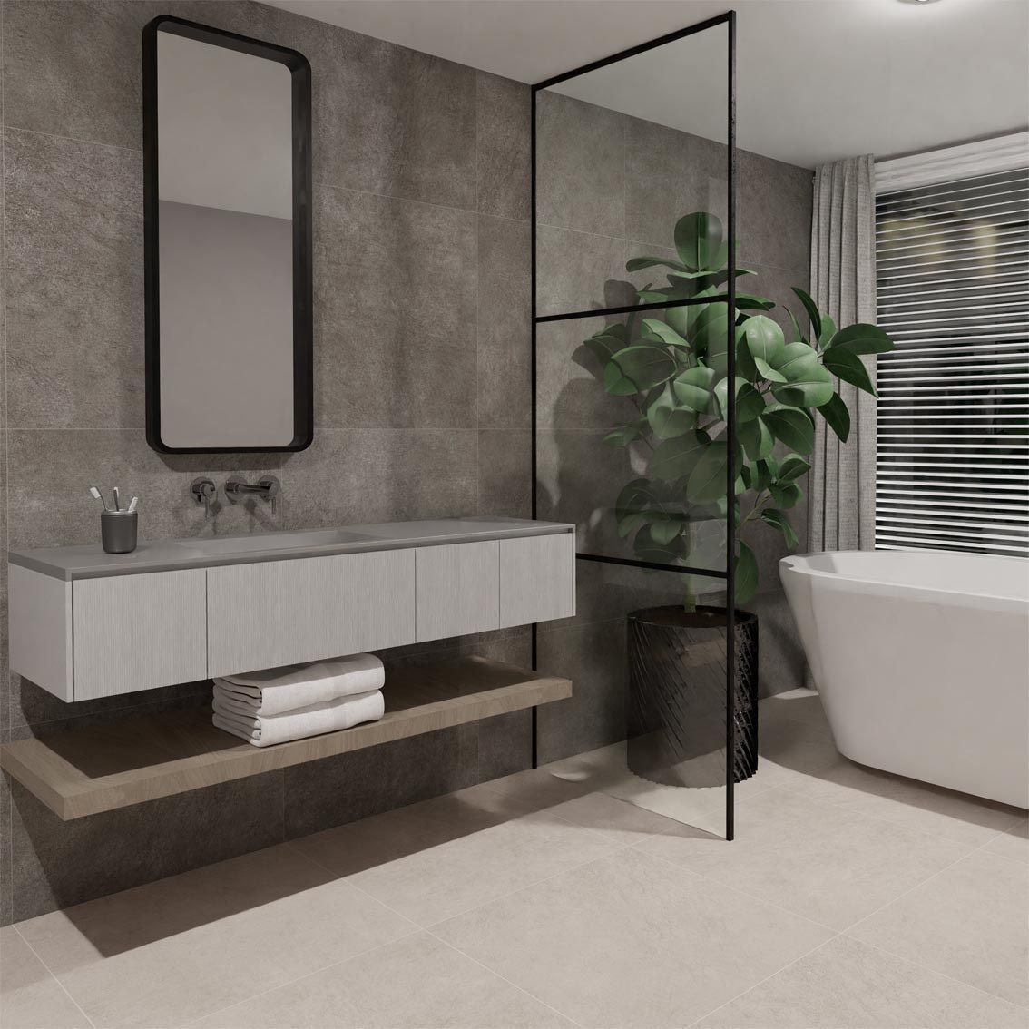 Керамогранит Axima Bern 600х600 мм серый 1,8/1,44 м2