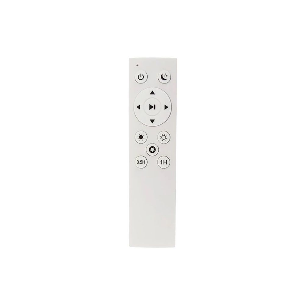 Светильник LED Luxe Диада 80 Вт дуб/черный НББД-RC-Р-1 с ИК ДУ Tango 480х70 мм основание 450 мм