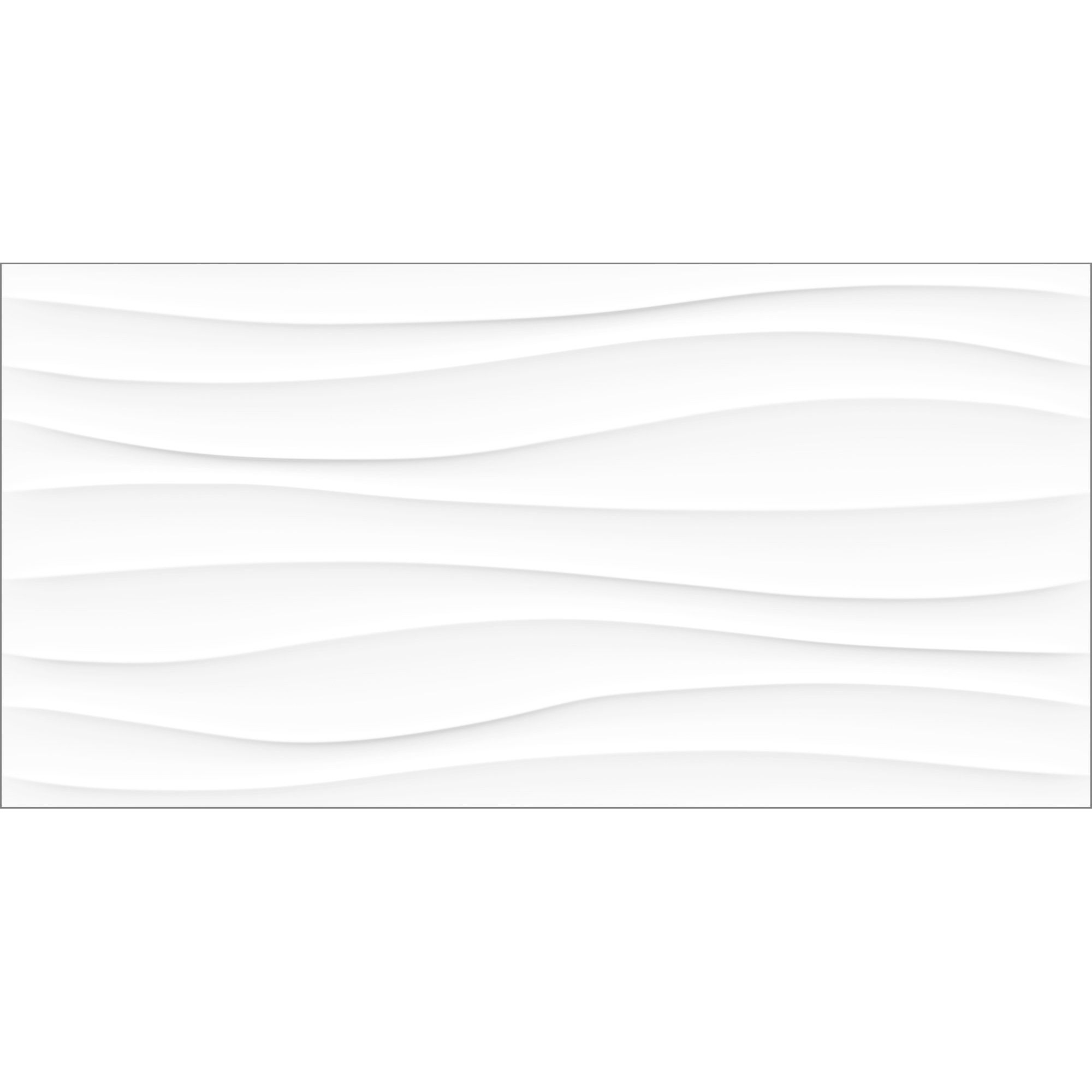 Керамогранит Global Tile Princess GT40805853MR 40х80 см белый волна 1,6 м2