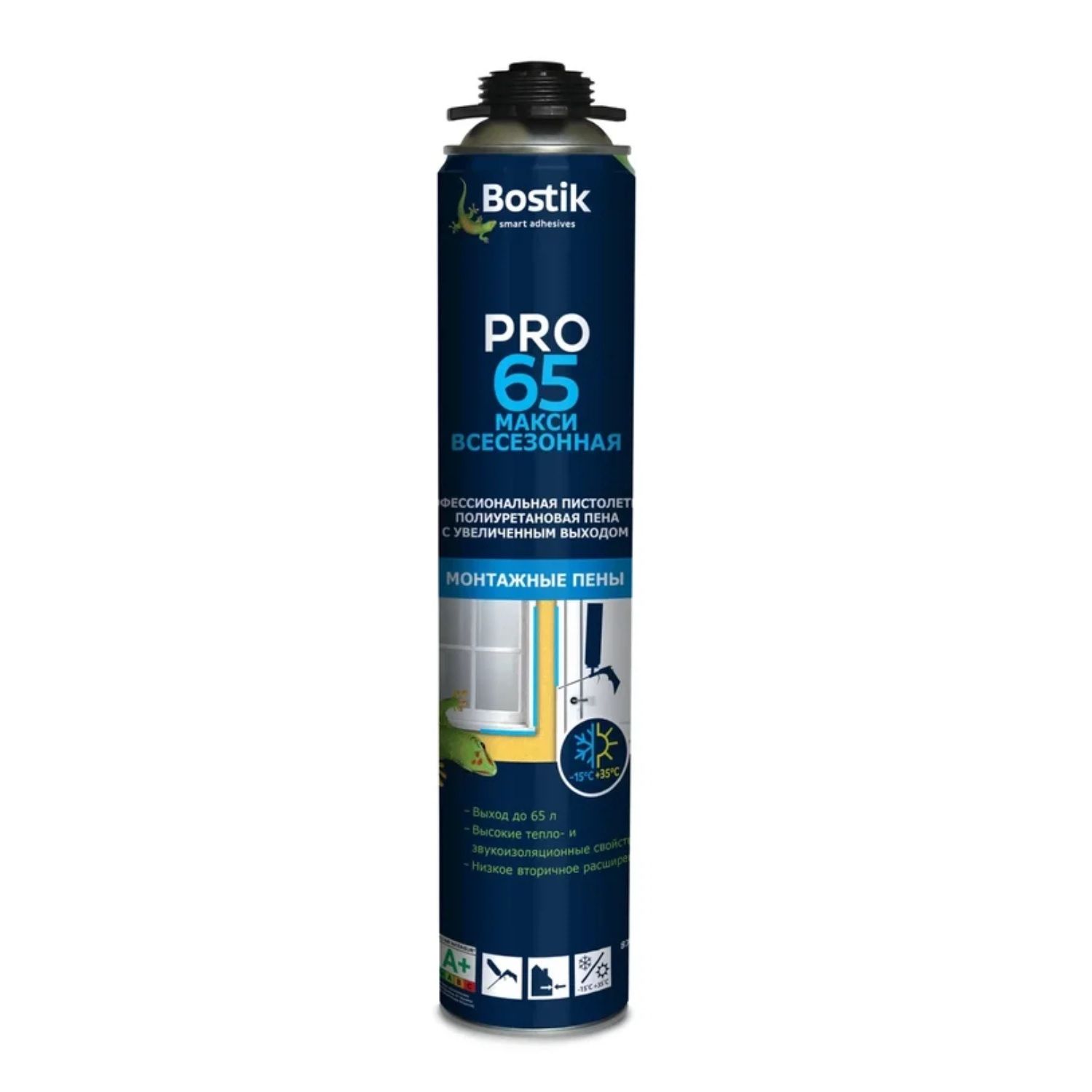 Пена профессиональная Bostik standart 65 750 мл